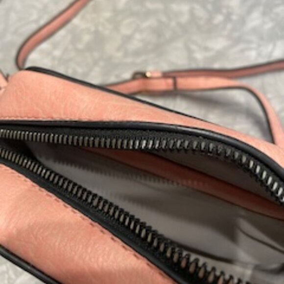 Faux Leather Pink Small Crossbody - Picture 4 of 5